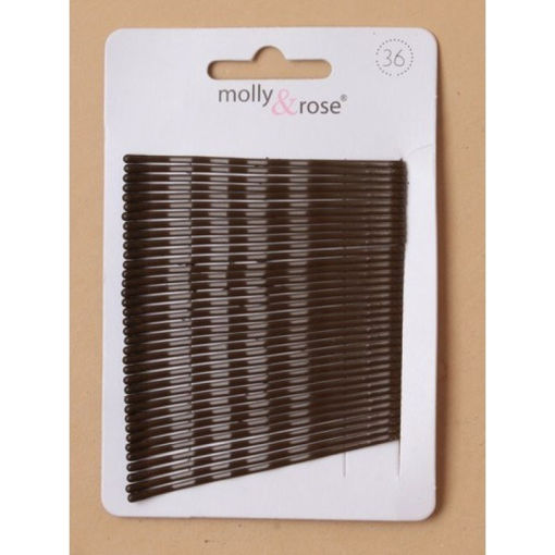 Picture of HAIR GRIPS BROWN